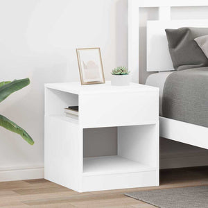 Tavolino 2 pcs Bianco 40,5 x 40 x 45 cm Legno multistrato 890913