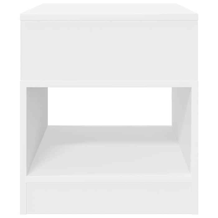 Tavolino 2 pcs Bianco 40,5 x 40 x 45 cm Legno multistrato 890913