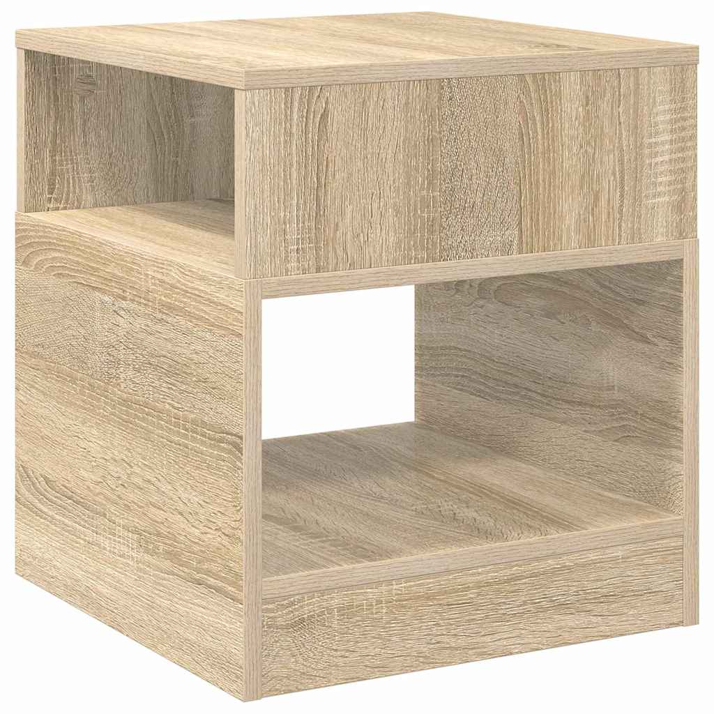 Tavolino Rovere Sonoma 40,5 x 40 x 45 cm Legno multistrato 890916