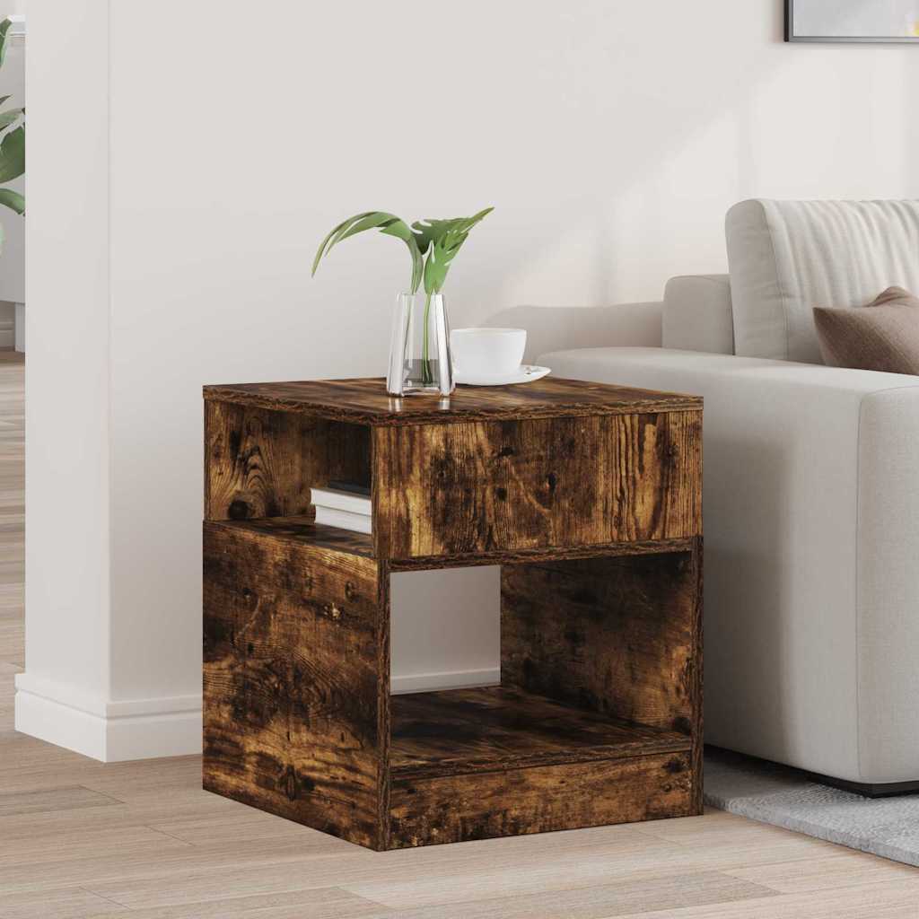 Tavolino Rovere fumé 40,5 x 40 x 45 cm Legno multistrato 890920