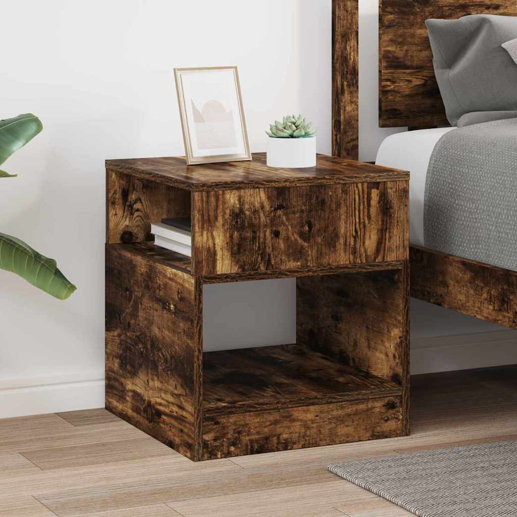 Tavolino Rovere fumé 40,5 x 40 x 45 cm Legno multistrato 890920