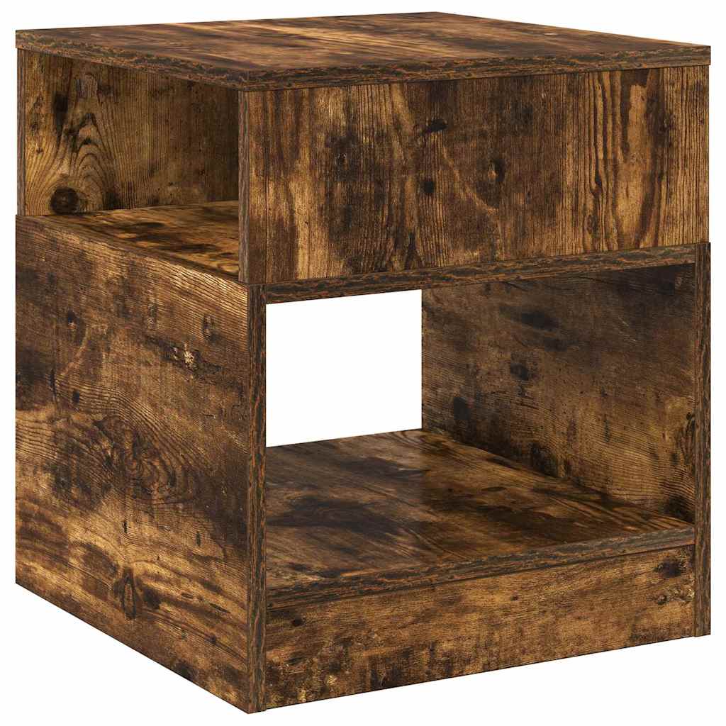 Tavolino Rovere fumé 40,5 x 40 x 45 cm Legno multistrato 890920