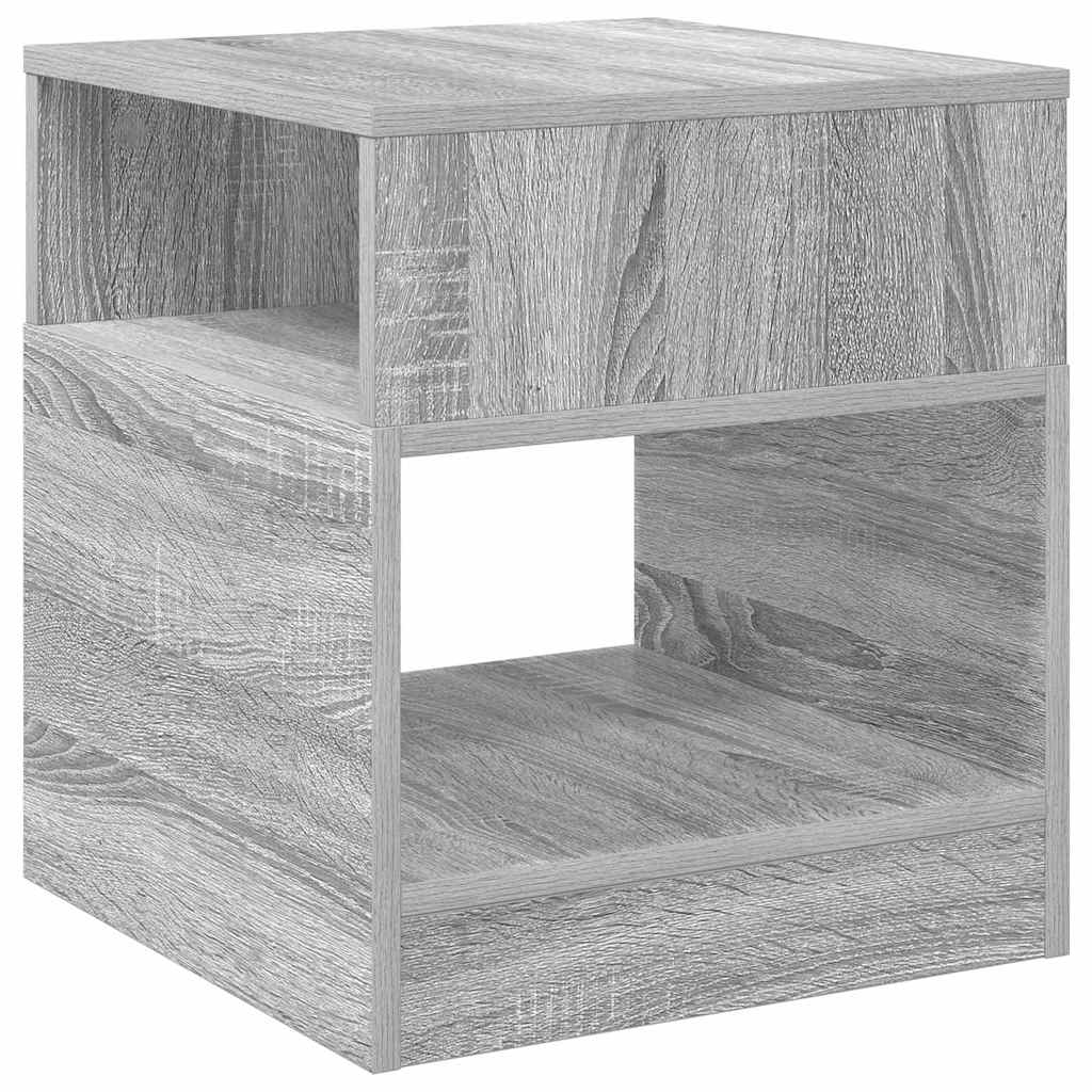 Tavolino Grigio Sonoma 40,5 x 40 x 45 cm Legno multistrato 890922