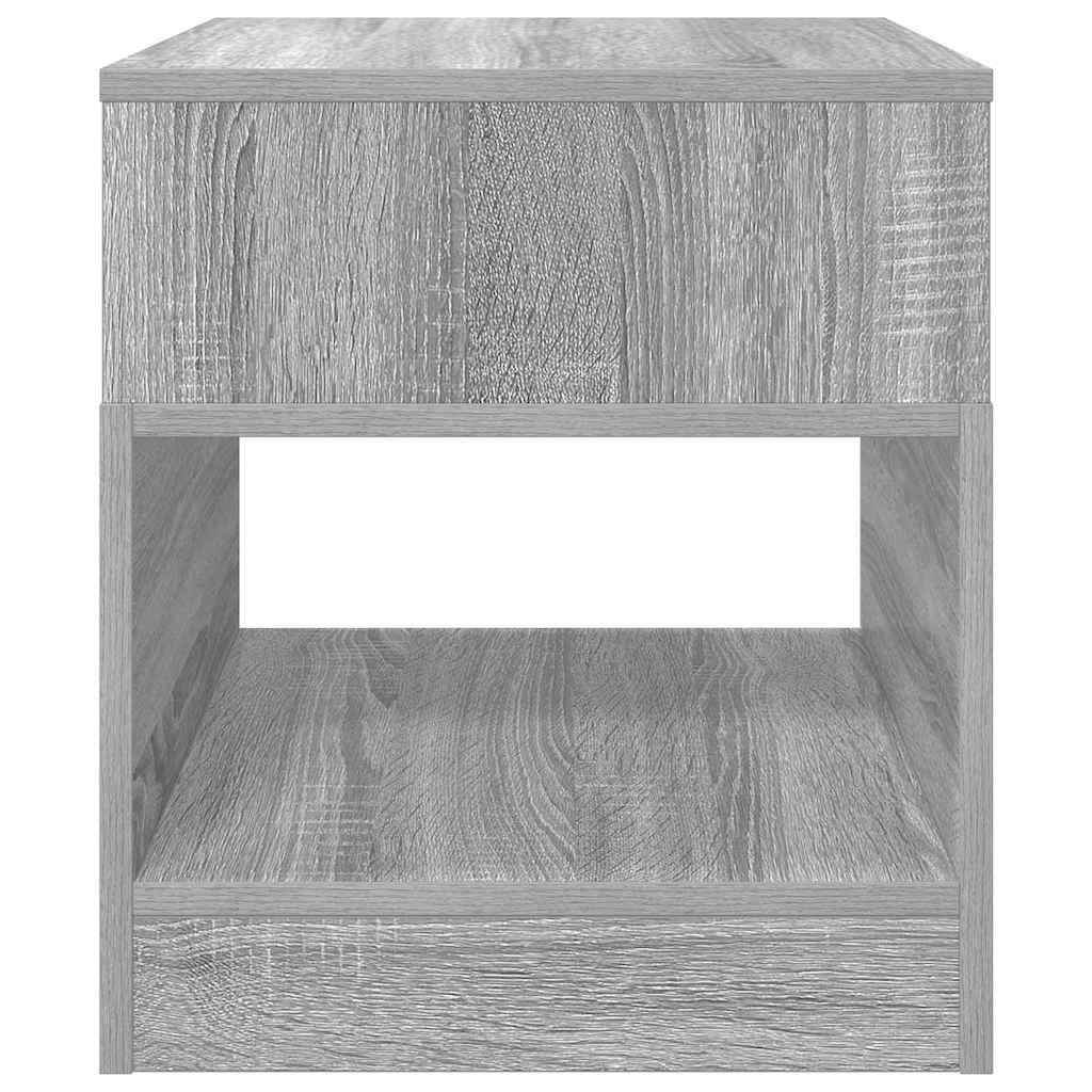 Tavolino Grigio Sonoma 40,5 x 40 x 45 cm Legno multistrato 890922