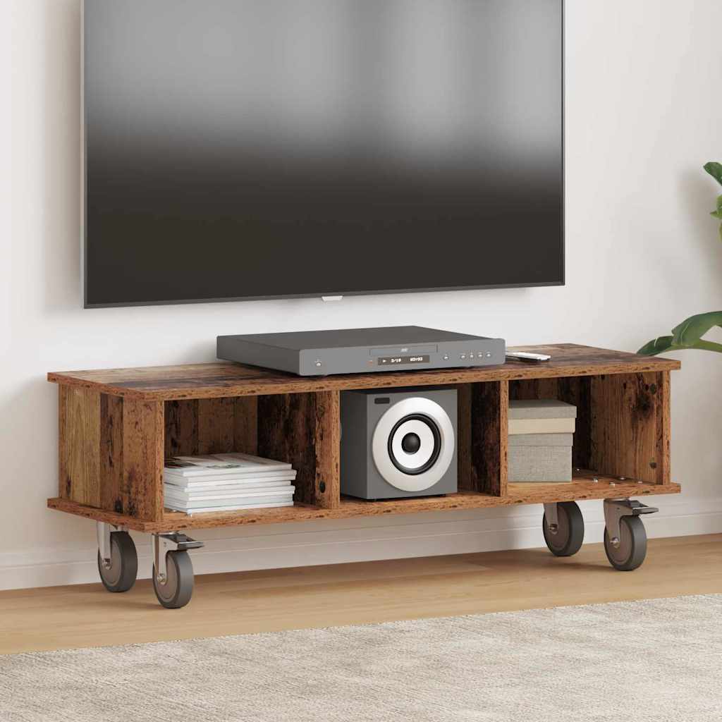Supporto TV Legno vecchio 100 x 35 x 35 cm Legno multistrato 891038
