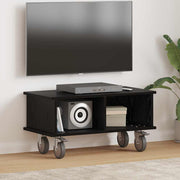 Supporto TV Rovere Nero 68,5 x 35 x 35 cm Legno multistrato 891041