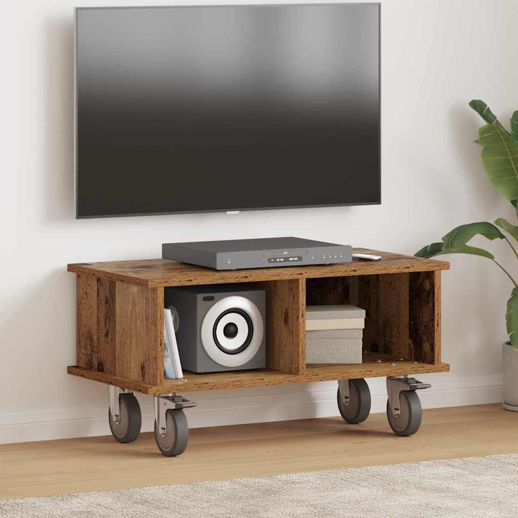 Supporto TV Legno vecchio 68,5 x 35 x 35 cm Legno multistrato 891046