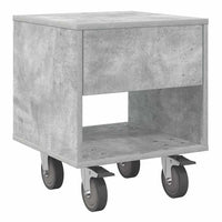Comodino 2 pcs Grigio cemento 40,5 x 40 x 48 cm 891063