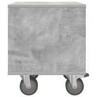 Comodino 2 pcs Grigio cemento 40,5 x 40 x 48 cm 891063
