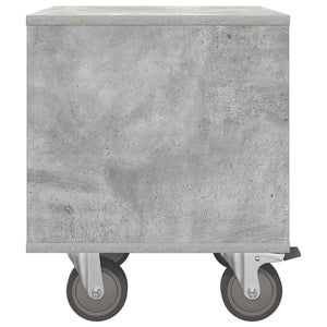 Comodino 2 pcs Grigio cemento 40,5 x 40 x 48 cm 891063