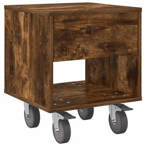 Comodino Rovere fumé 40,5 x 40 x 48 cm Legno multistrato 891064