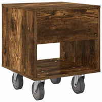 Comodino Rovere fumé 40,5 x 40 x 48 cm Legno multistrato 891064
