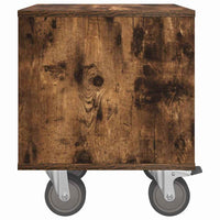 Comodino Rovere fumé 40,5 x 40 x 48 cm Legno multistrato 891064