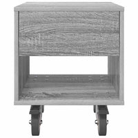 Comodino Grigio Sonoma 40,5 x 40 x 48 cm Legno multistrato 891066