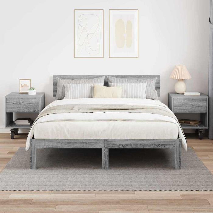 Comodino 2 pcs Grigio Sonoma 40,5 x 40 x 48 cm 891067