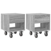 Comodino 2 pcs Grigio Sonoma 40,5 x 40 x 48 cm 891067