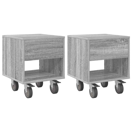 Comodino 2 pcs Grigio Sonoma 40,5 x 40 x 48 cm 891067