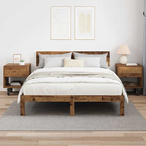 Comodino 2 pcs Legno vecchio 40,5 x 40 x 48 cm 891069