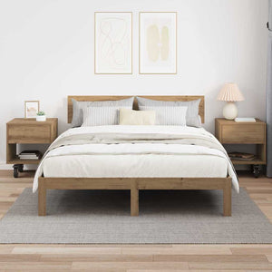 Comodino 2 pcs Rovere artigianale 40,5 x 40 x 48 cm 891071