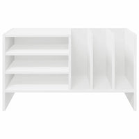Mobile porta vinili Bianco 78.5 x 35 x 45 cm Legno multistrato 891072
