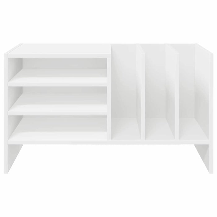 Mobile porta vinili Bianco 78.5 x 35 x 45 cm Legno multistrato 891072