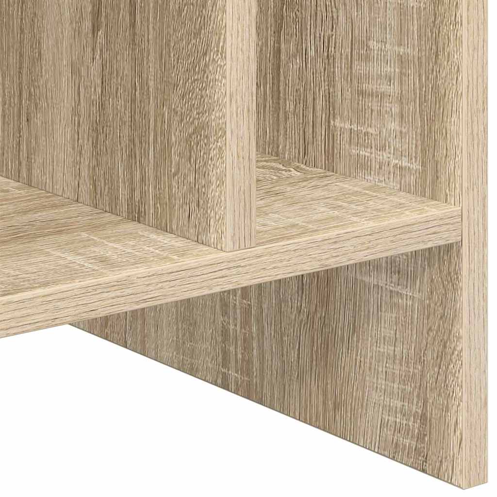 Mobile porta vinili Rovere Sonoma 78.5 x 35 x 45 cm 891074