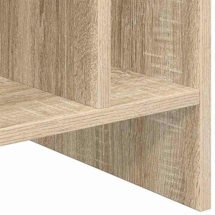 Mobile porta vinili Rovere Sonoma 78.5 x 35 x 45 cm 891074