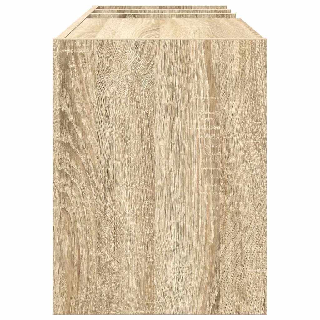 Mobile porta vinili Rovere Sonoma 78.5 x 35 x 45 cm 891074