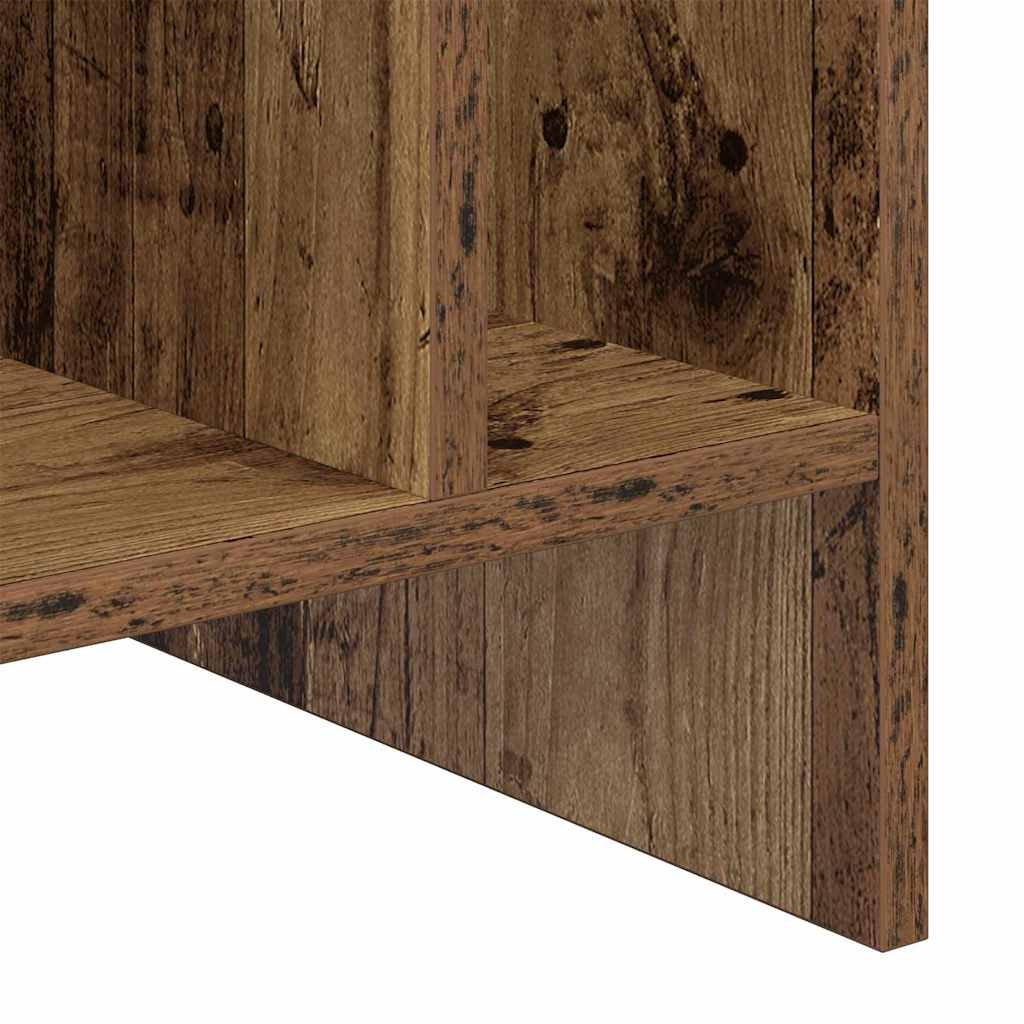 Mobile porta vinili Legno vecchio 78.5 x 35 x 45 cm 891078