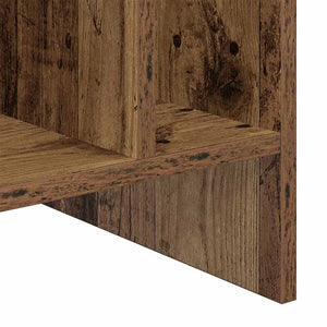 Mobile porta vinili Legno vecchio 78.5 x 35 x 45 cm 891078