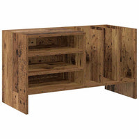 Mobile porta vinili Legno vecchio 78.5 x 35 x 45 cm 891078