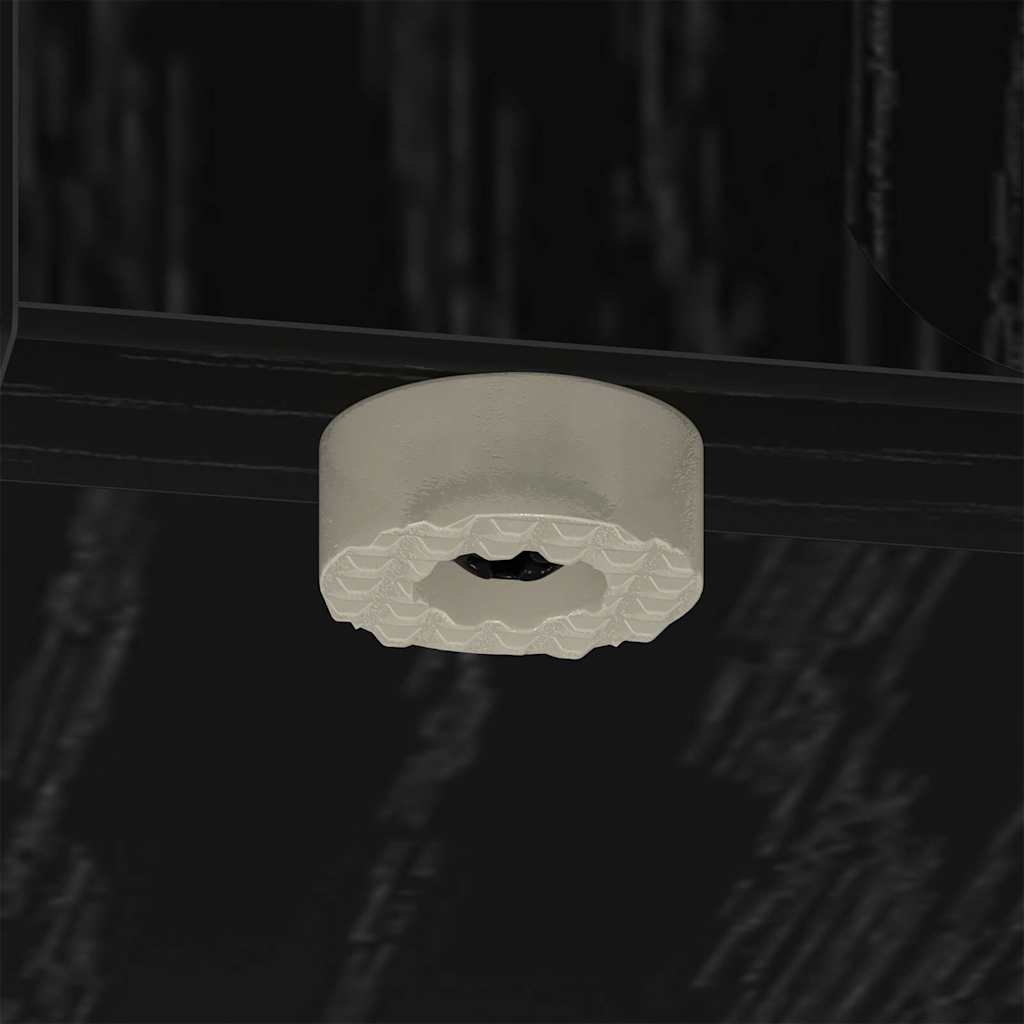 Tavolino Rovere Nero 37 x 32 x 40 cm Legno multistrato 891082