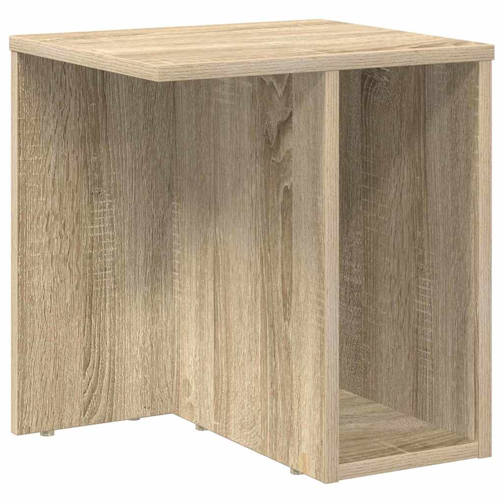 Tavolino Rovere Sonoma 37 x 32 x 40 cm Legno multistrato 891084