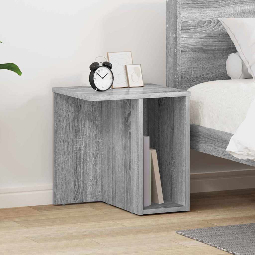 Tavolino Grigio Sonoma 37 x 32 x 40 cm Legno multistrato 891090