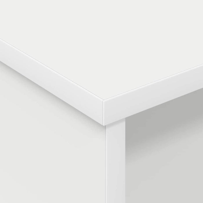 Comodino Bianco 40 x 31 x 15 cm Legno multistrato 891104