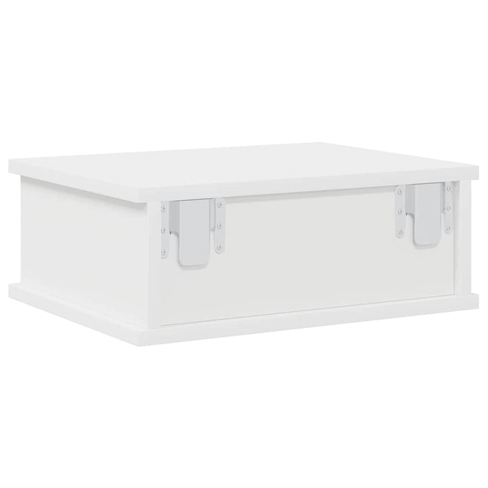 Comodino Bianco 40 x 31 x 15 cm Legno multistrato 891104