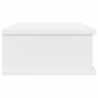 Comodino Bianco 40 x 31 x 15 cm Legno multistrato 891104