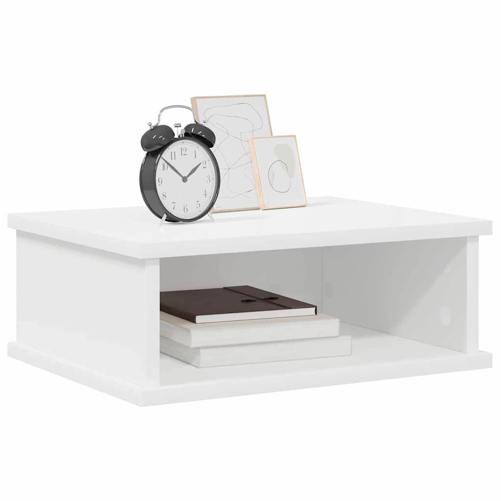 Comodino 2 pcs Bianco 40 x 31 x 15 cm Legno multistrato 891105