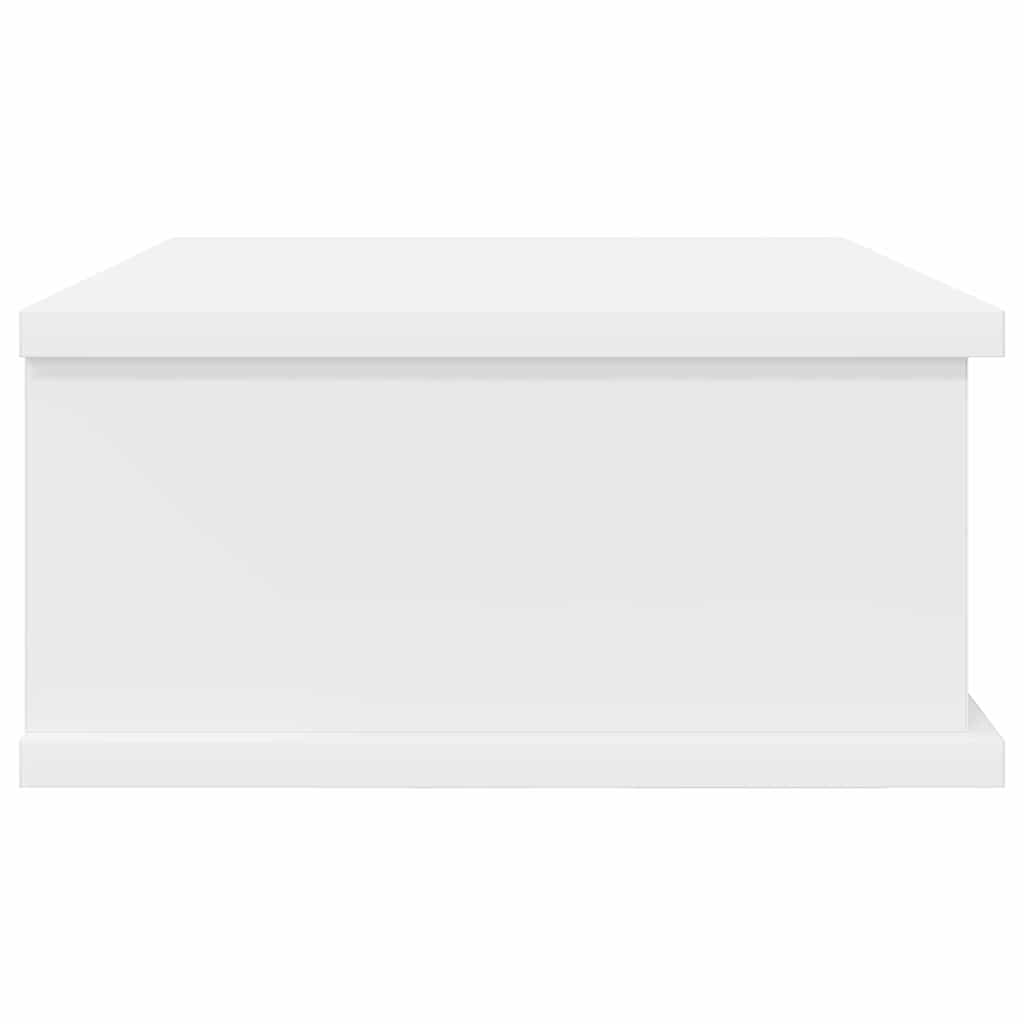 Comodino 2 pcs Bianco 40 x 31 x 15 cm Legno multistrato 891105