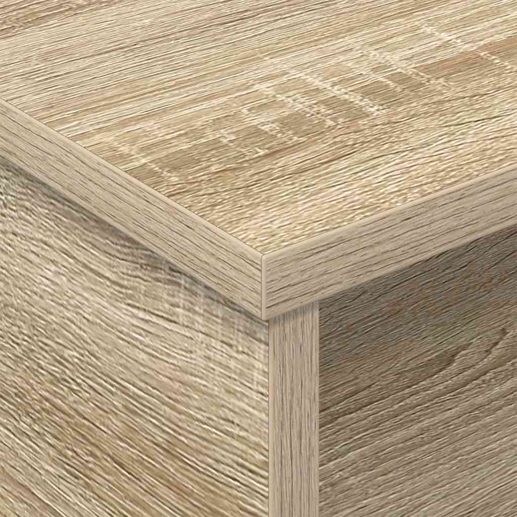 Comodino Rovere Sonoma 40 x 31 x 15 cm Legno multistrato 891108
