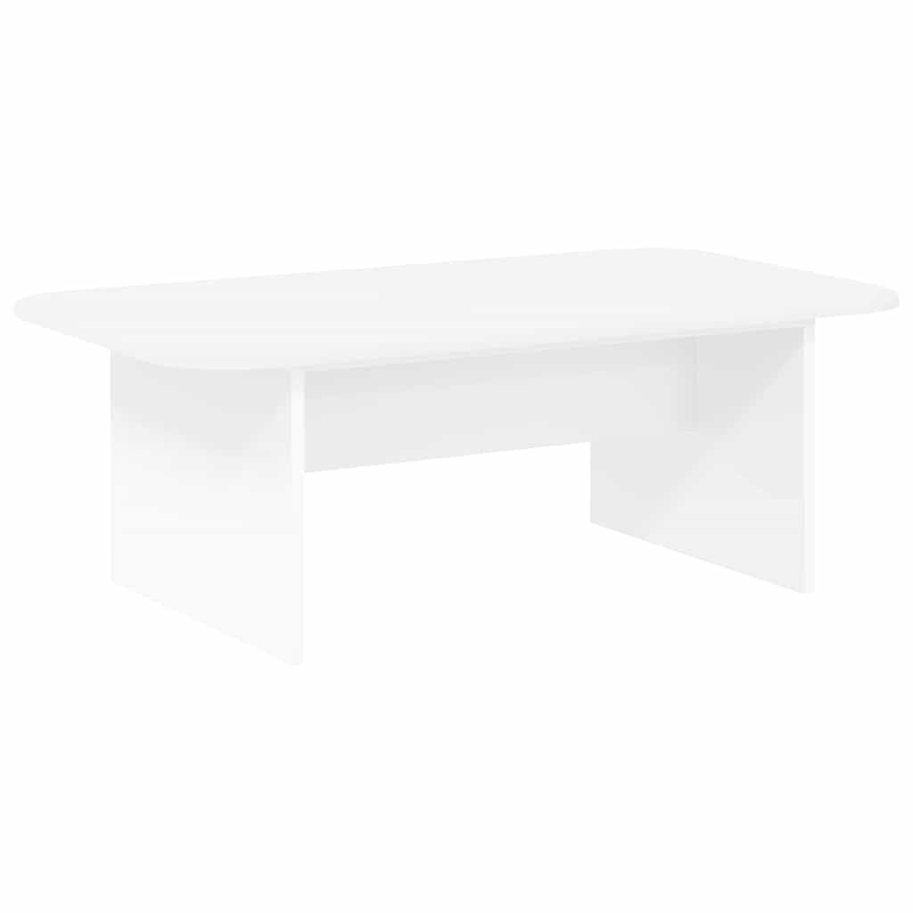 Tavolino da salotto Bianco 93 x 53 x 33 cm Legno multistrato 891140