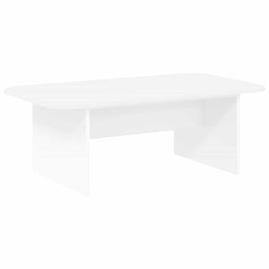 Tavolino da salotto Bianco 93 x 53 x 33 cm Legno multistrato 891140