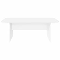 Tavolino da salotto Bianco 93 x 53 x 33 cm Legno multistrato 891140