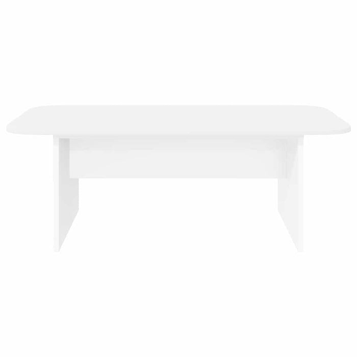Tavolino da salotto Bianco 93 x 53 x 33 cm Legno multistrato 891140