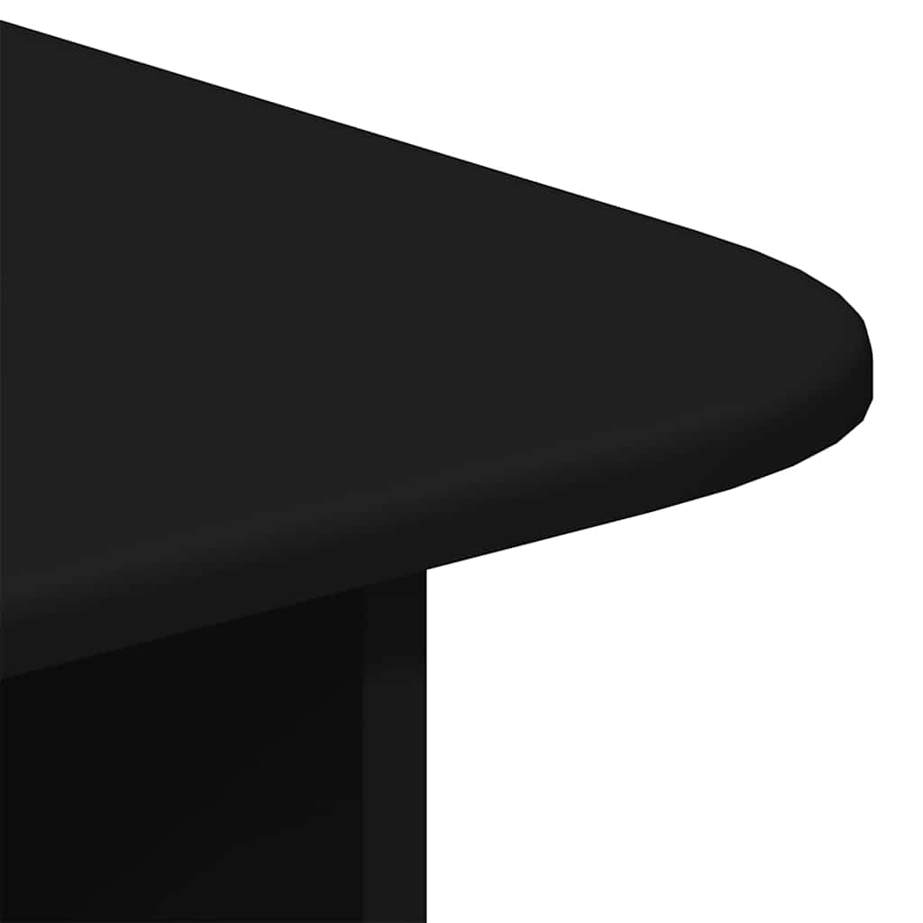 Tavolino da salotto Nero 93 x 53 x 33 cm Legno multistrato 891141