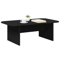 Tavolino da salotto Nero 93 x 53 x 33 cm Legno multistrato 891141