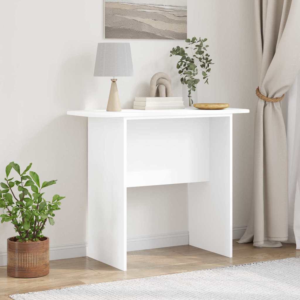 Tavolo consolle Bianco 93 x 40 x 75 cm Legno multistrato 891150
