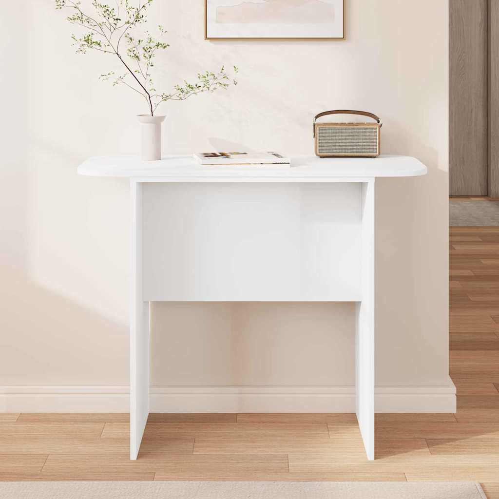 Tavolo consolle Bianco 93 x 40 x 75 cm Legno multistrato 891150