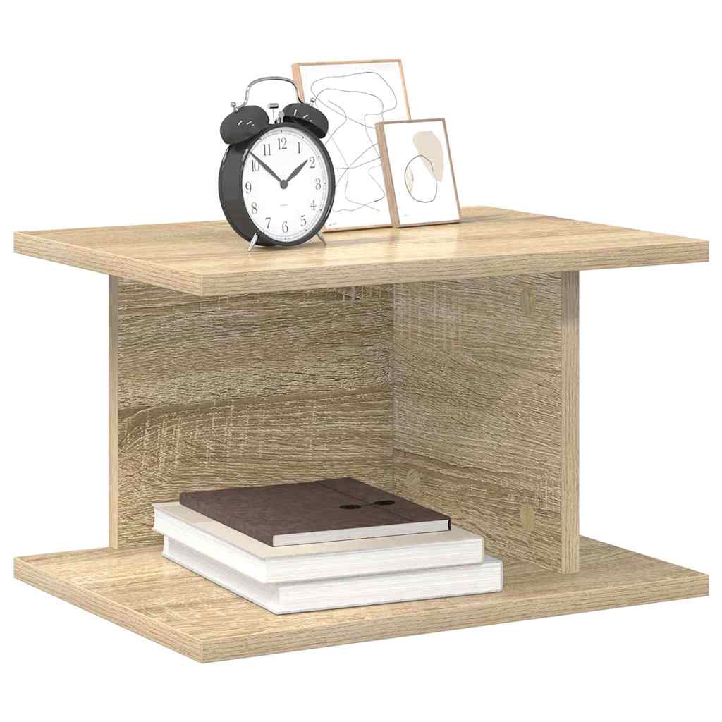 Comodino Rovere Sonoma 40 x 30 x 25 cm Legno multistrato 891172