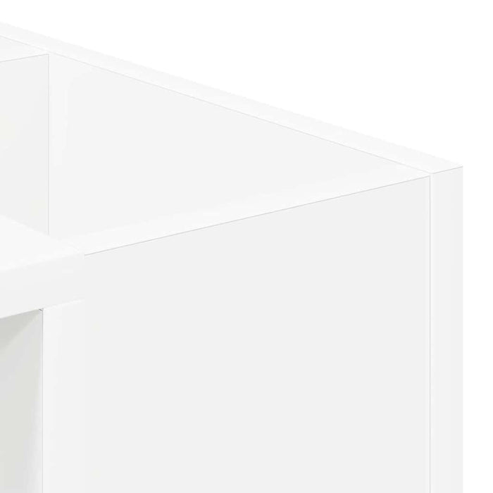 Tavolino da salotto Bianco 101,5 x 50 x 37 cm Legno multistrato 891192